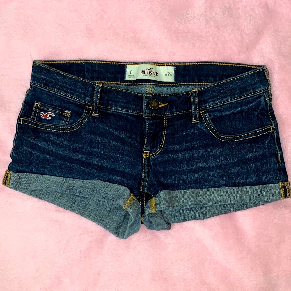 Hollister Y2K jean shorts